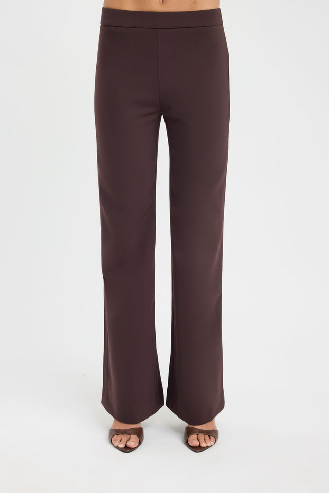 side Alto Long Flare Pants Kookai Wide-leg High-rise womens-regular-pants 