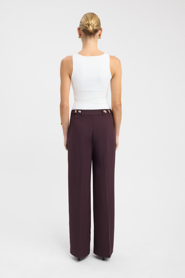 back Opal Adjustable Pant Kookai Wide-leg High-rise womens-regular-pants 