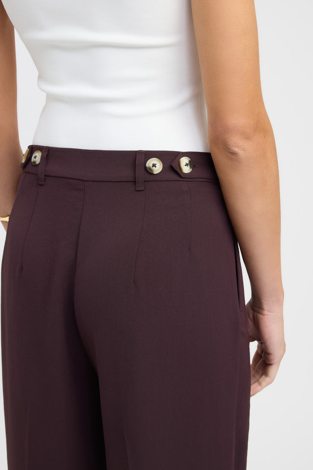 side Opal Adjustable Pant Kookai Wide-leg High-rise womens-regular-pants 