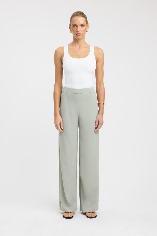front Oyster Pants Kookai Wide-leg High-rise womens-regular-pants 