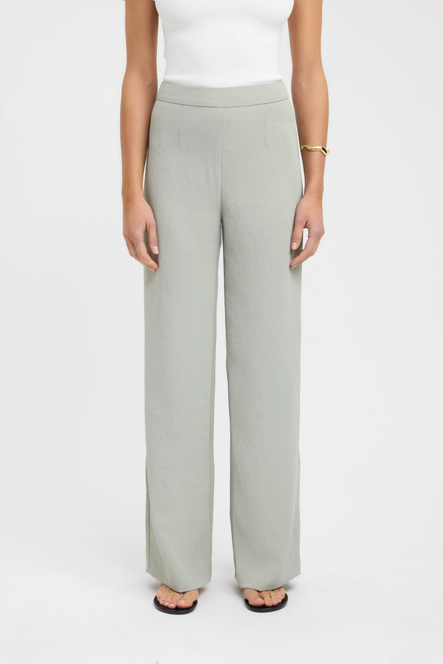side Oyster Pants Kookai Wide-leg High-rise womens-regular-pants 