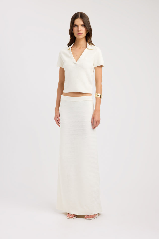 front Florida Maxi Skirt Kookai Straight Maxi womens-skirts 