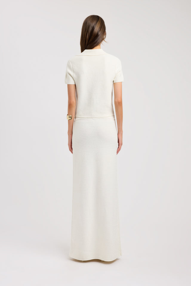 back Florida Maxi Skirt Kookai Straight Maxi womens-skirts 