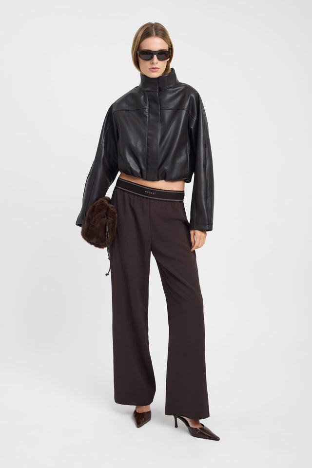 Opal Branded Elastic Pant