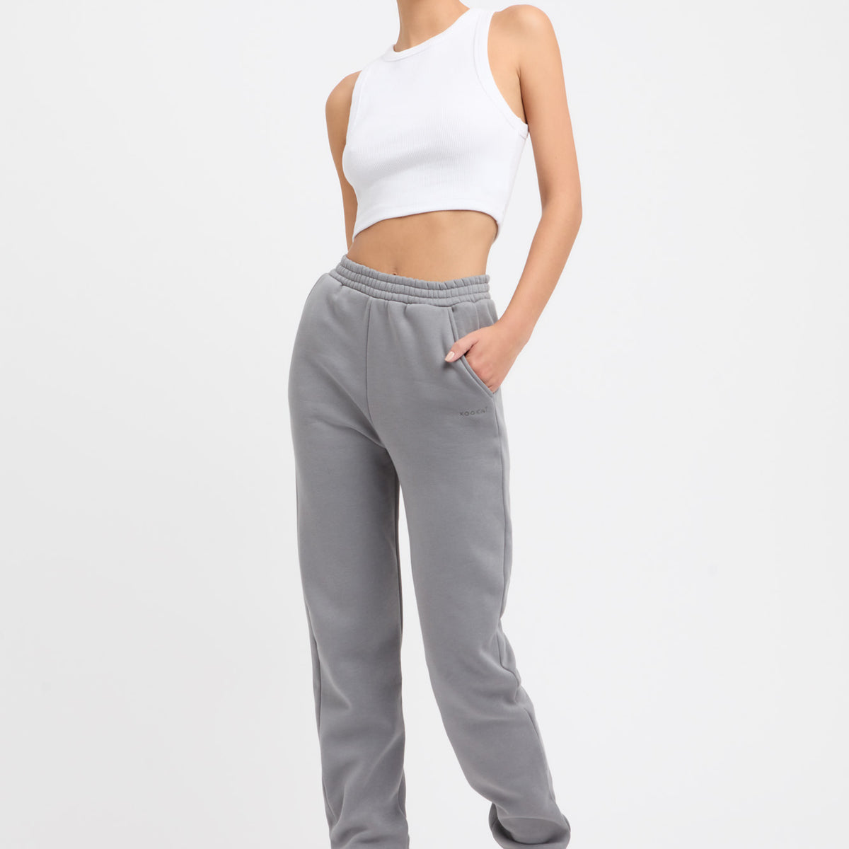 Buy Brushed Eleni Track Pant Sterling Grey Online KOOKAÏ Australia