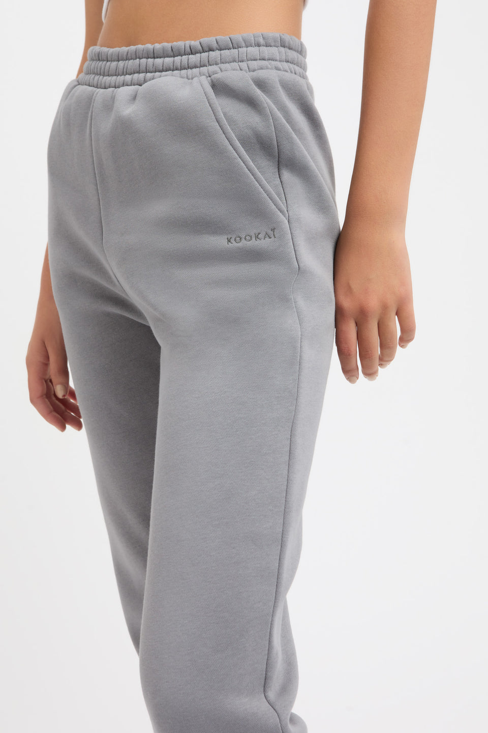 Buy Brushed Eleni Track Pant Sterling Grey Online KOOKAÏ Australia