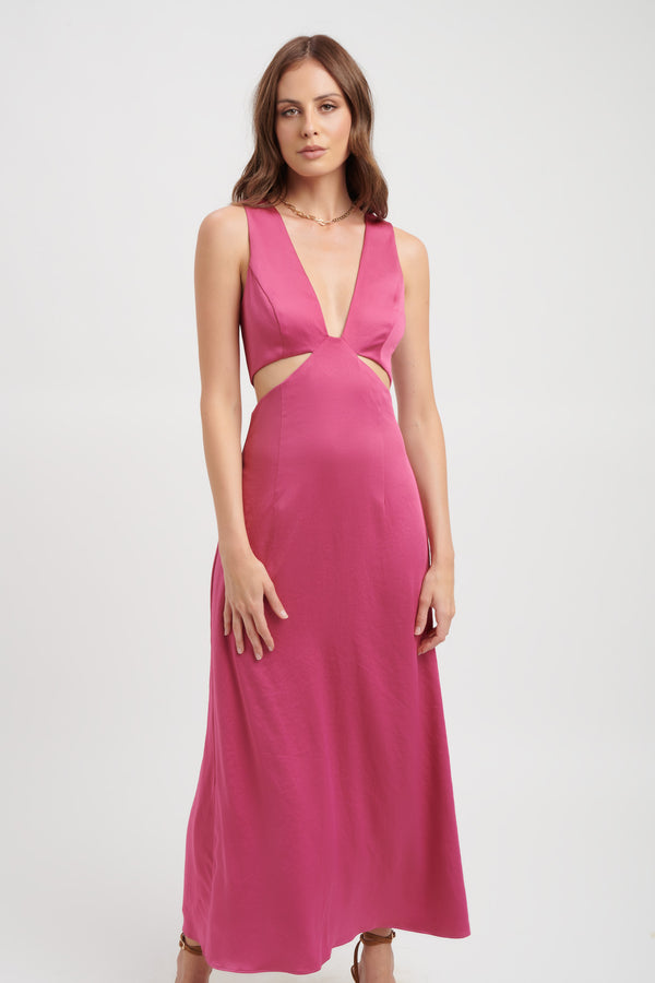 Buy Milan Cut Out Dress Dahlia Online | Australia