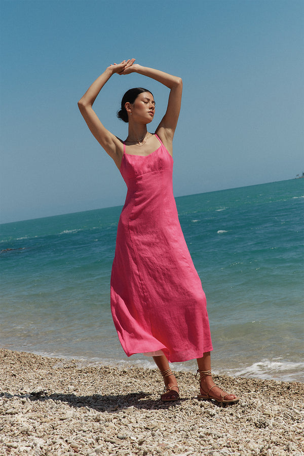 Buy Tahiti Day Dress Paradise Pink Online Australia