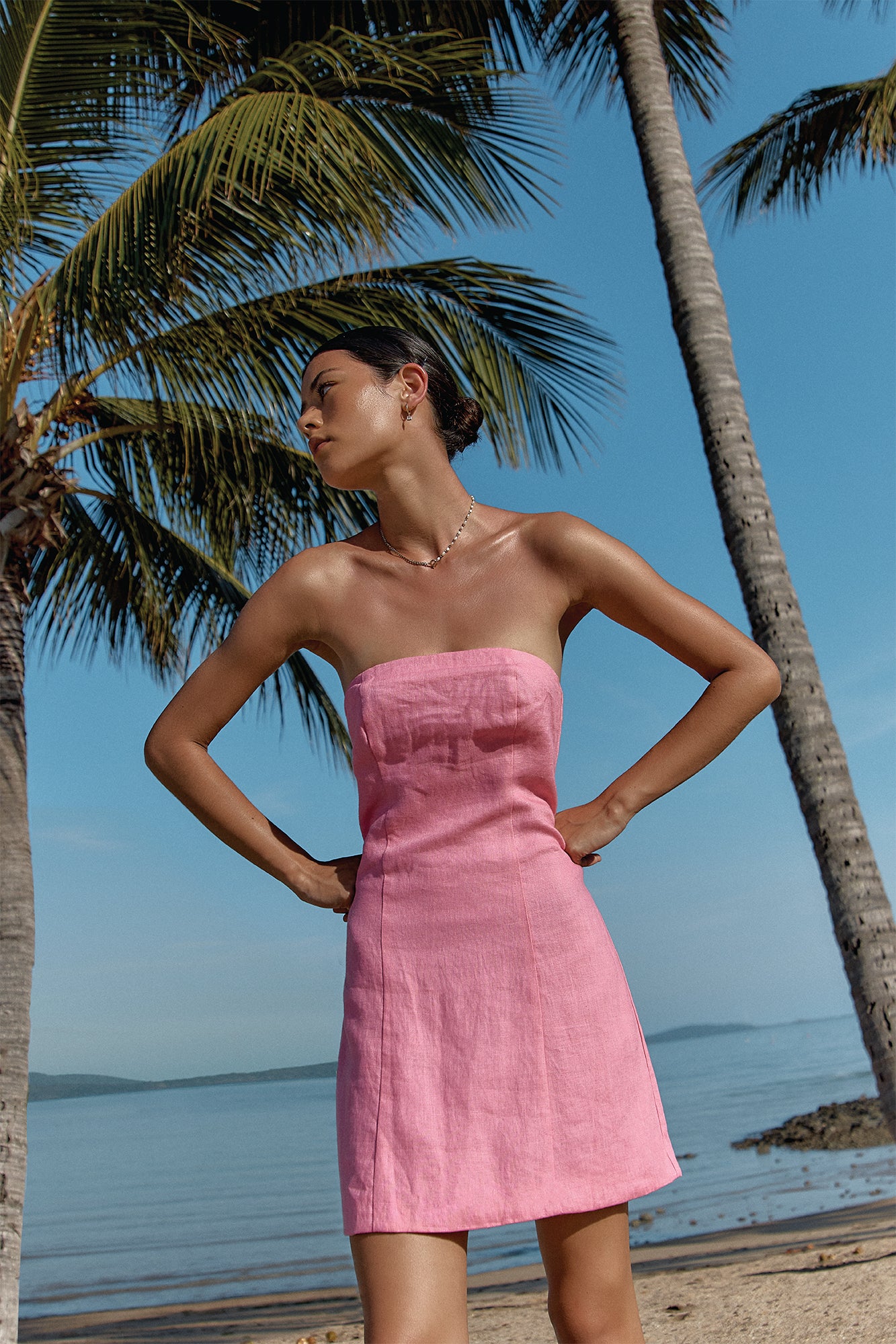 Palm Strapless Dress KOOKAÏ Australia