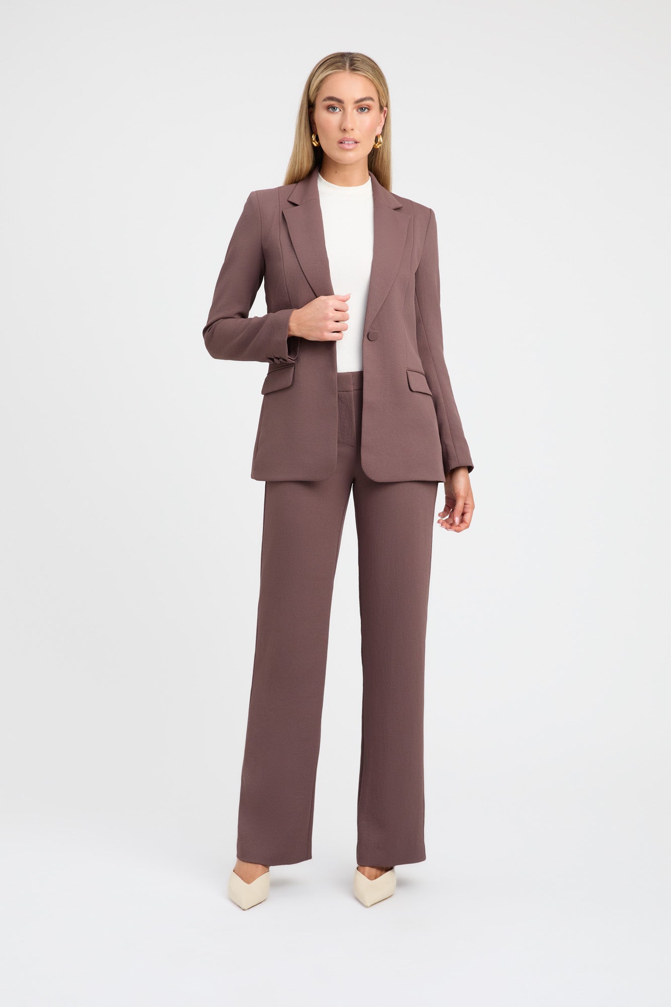Pink Dress Kookai Suit Serge Blazer – KOOKAÏ Australia