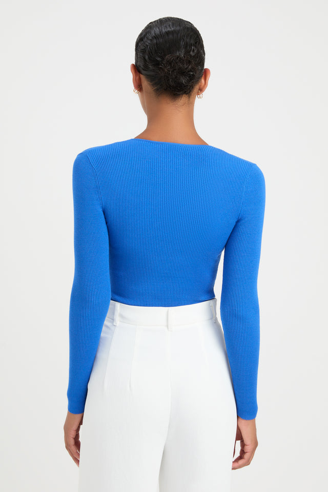 Lola Cut Out Long Sleeve Top
