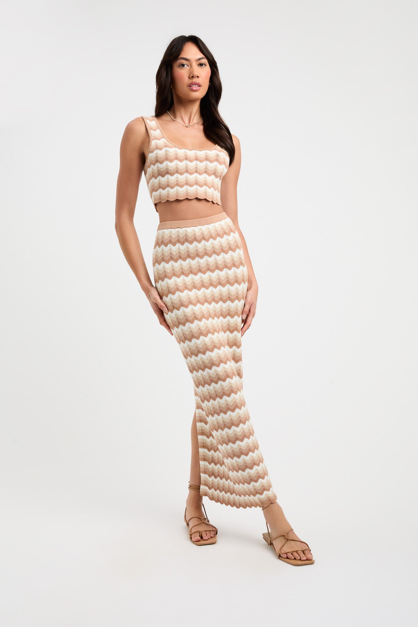 Kookai Knit Skirt Beckett Maxi Skirt – KOOKAÏ Australia