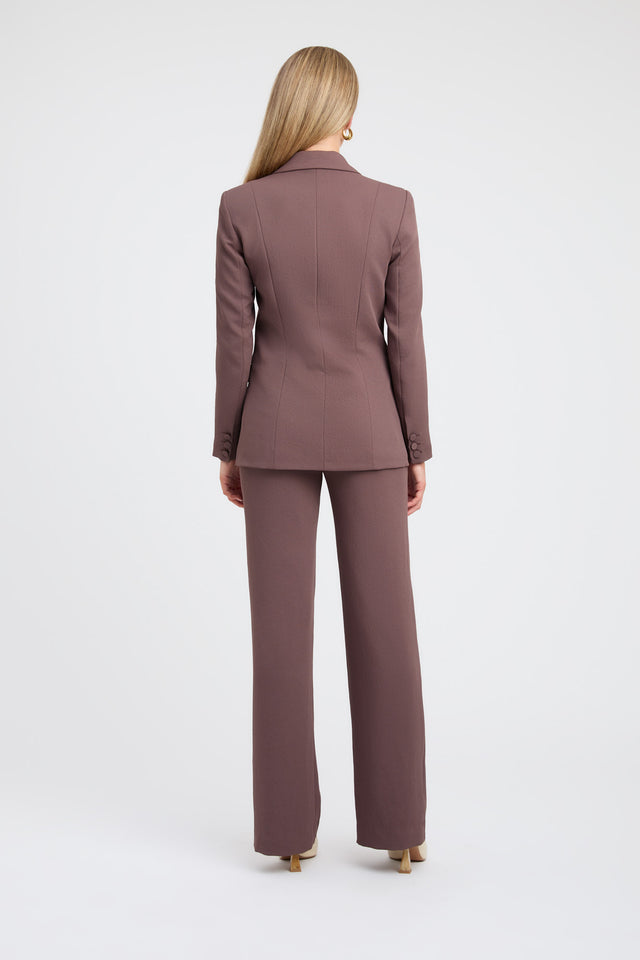 Buy Oyster Suit Pant Mocha Online Australia