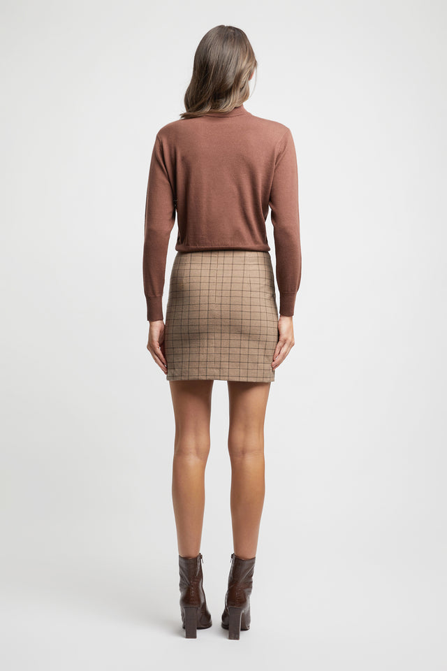 Chelsea Check Mini Skirt