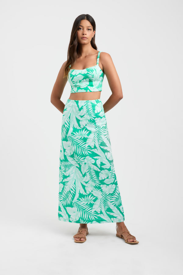 Buy Justine Maxi Skirt Island Green Online Australia