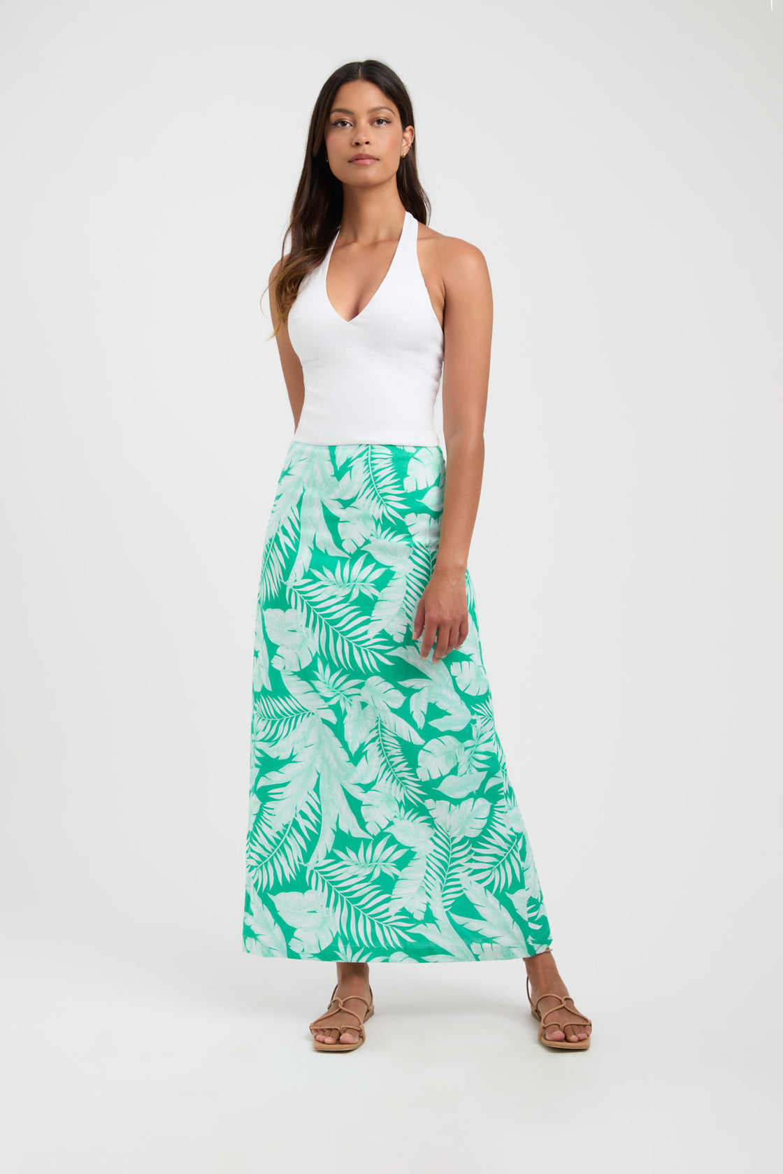 Buy Justine Maxi Skirt Island Green Online Australia