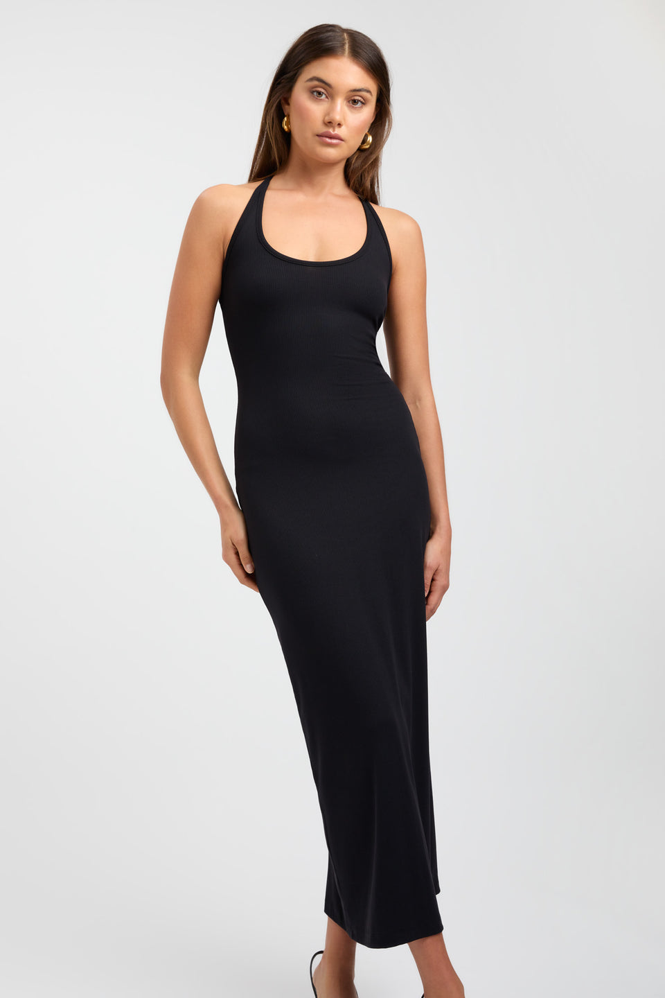 Buy Bay Halter Dress Black Online Australia