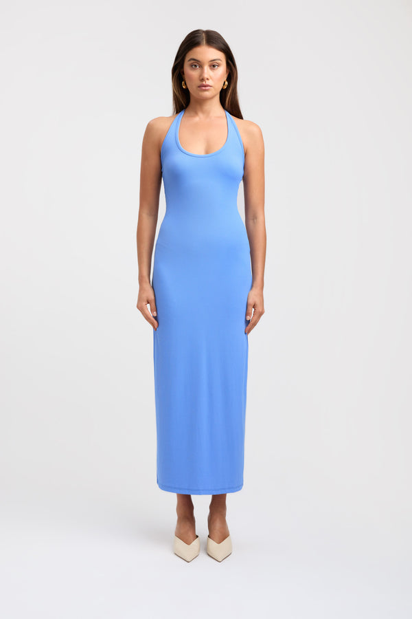 Buy Bay Halter Dress Bronte Blue Online | Australia
