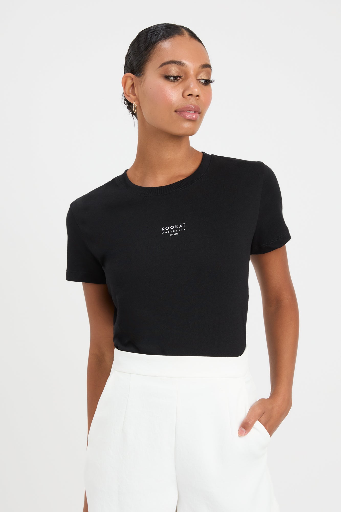 Kookai Clothing Kookai Tee Shirt Sianna Short Sleeve Tee – KOOKAÏ