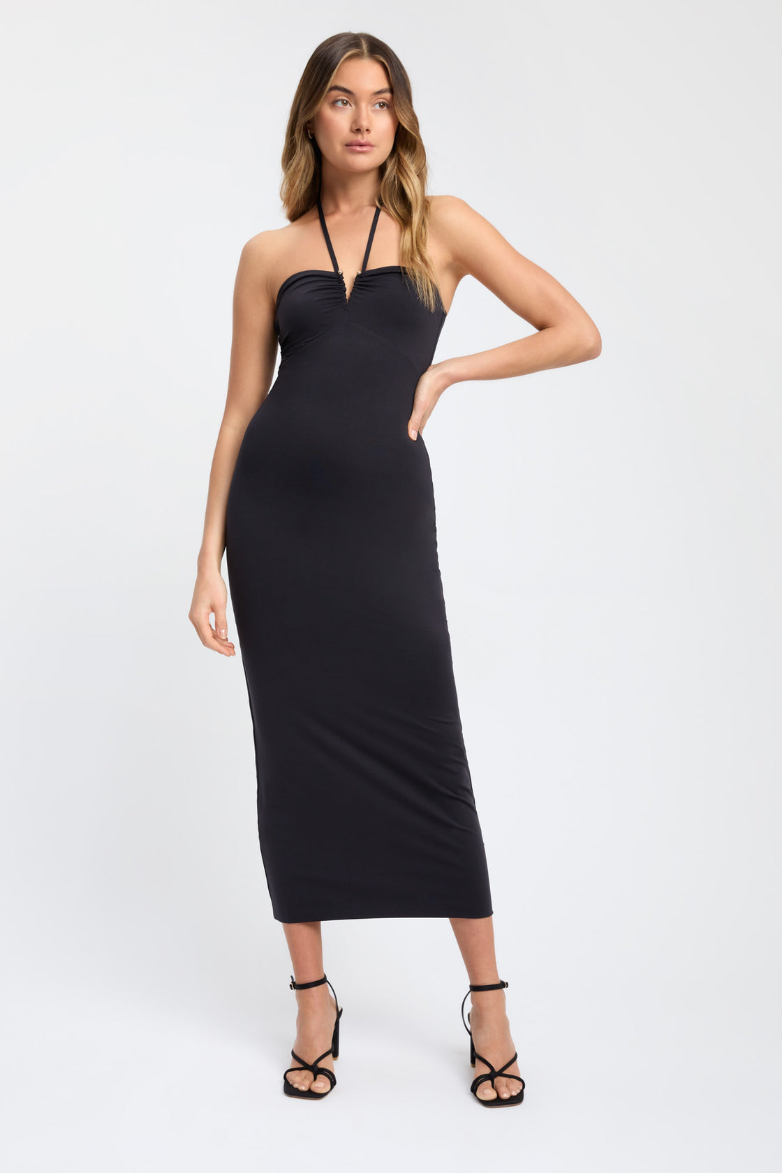 Buy Sunday Halter Dress Black Online Australia