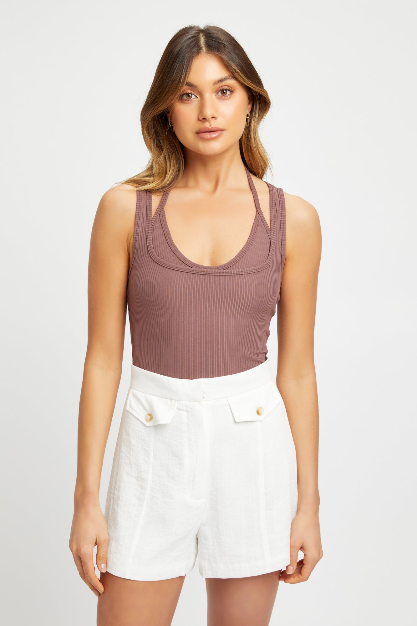 Free People Solid Rib Brami – October Boutique