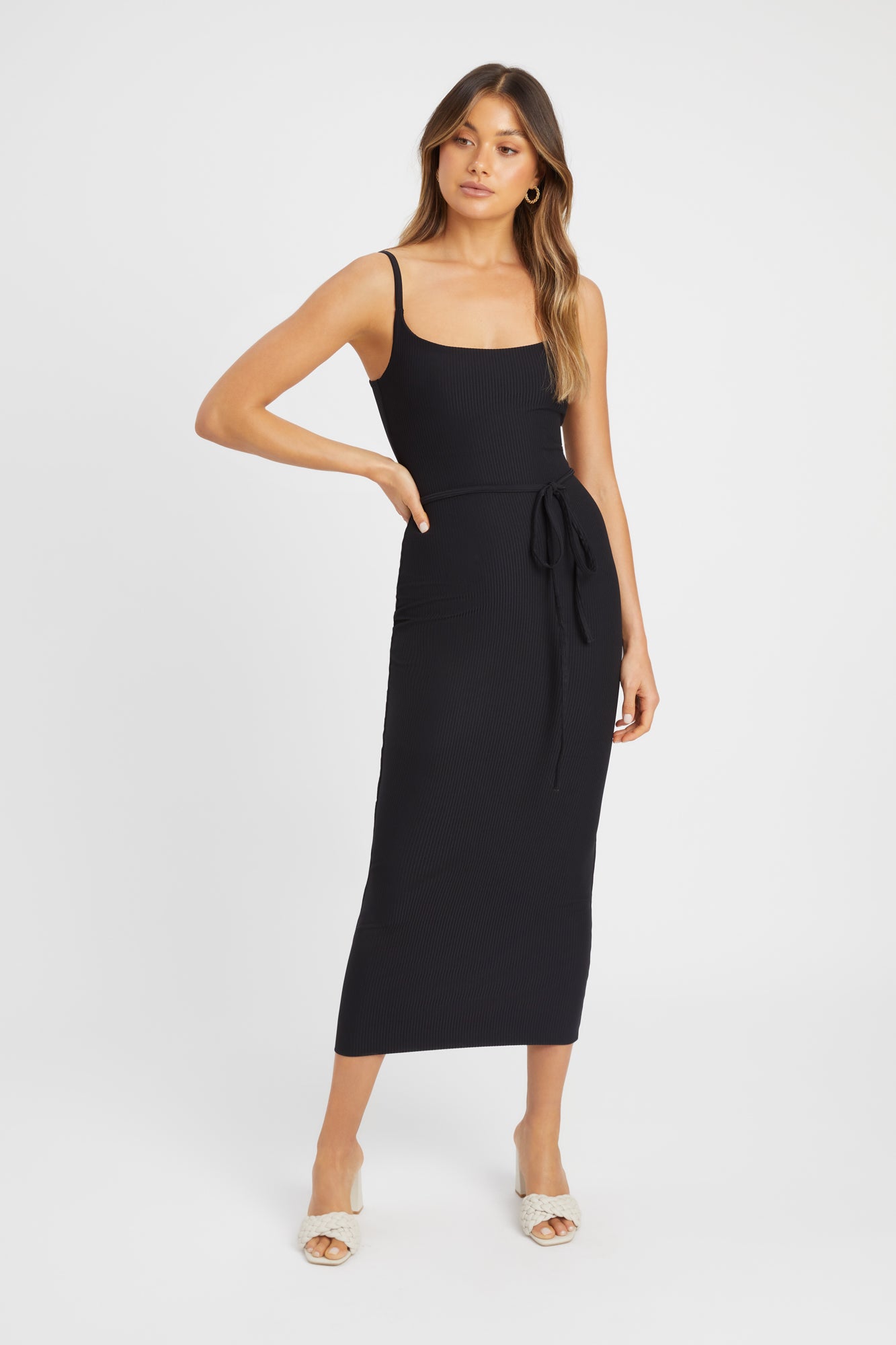 kookai knit dress Kookai Marrakesh Knit Midi Dress Lilac Size 8